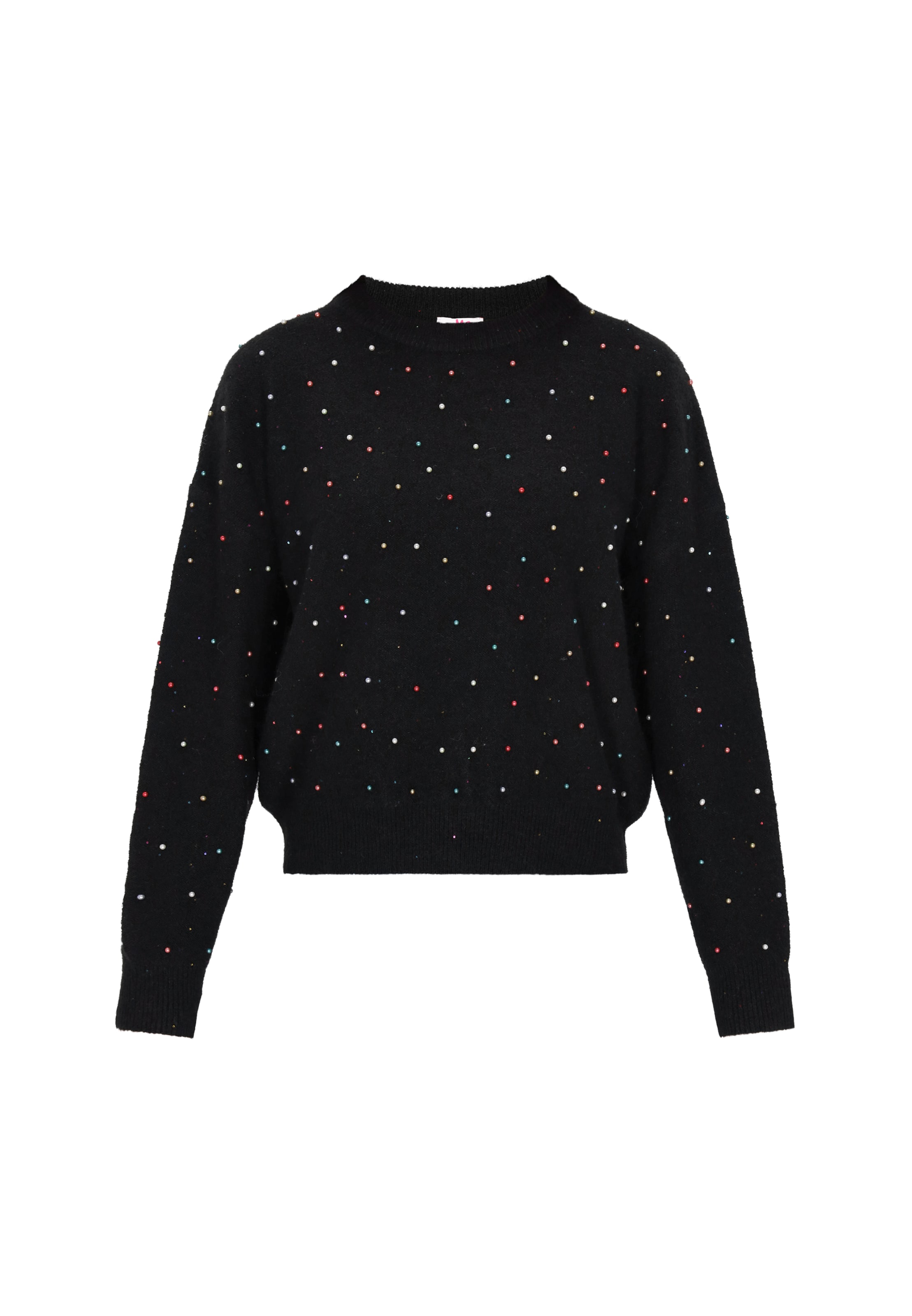 MYMO Pullover in Schwarz: Vorderseite