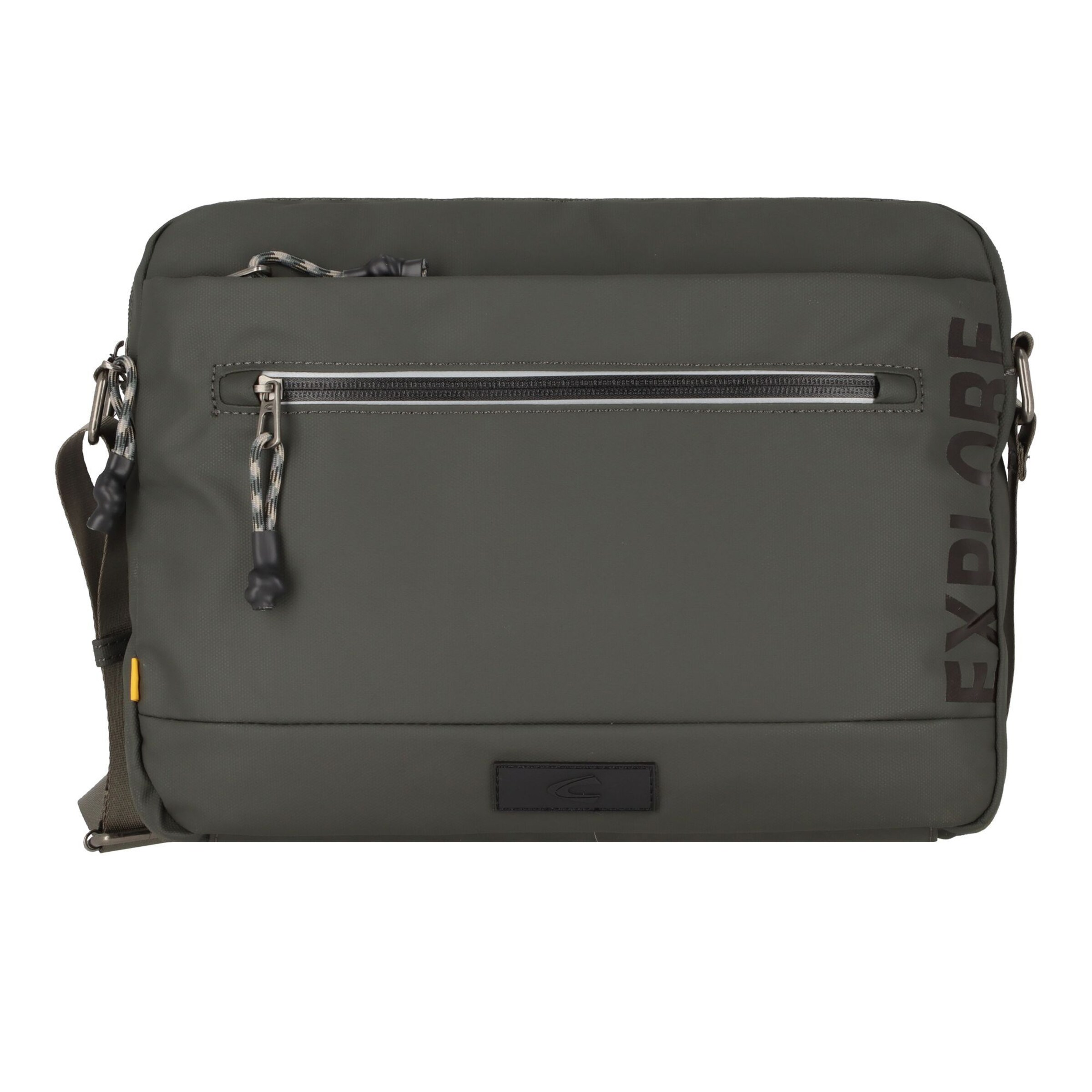 CAMEL ACTIVE Schoudertas 'Explore' in Groen: voorkant