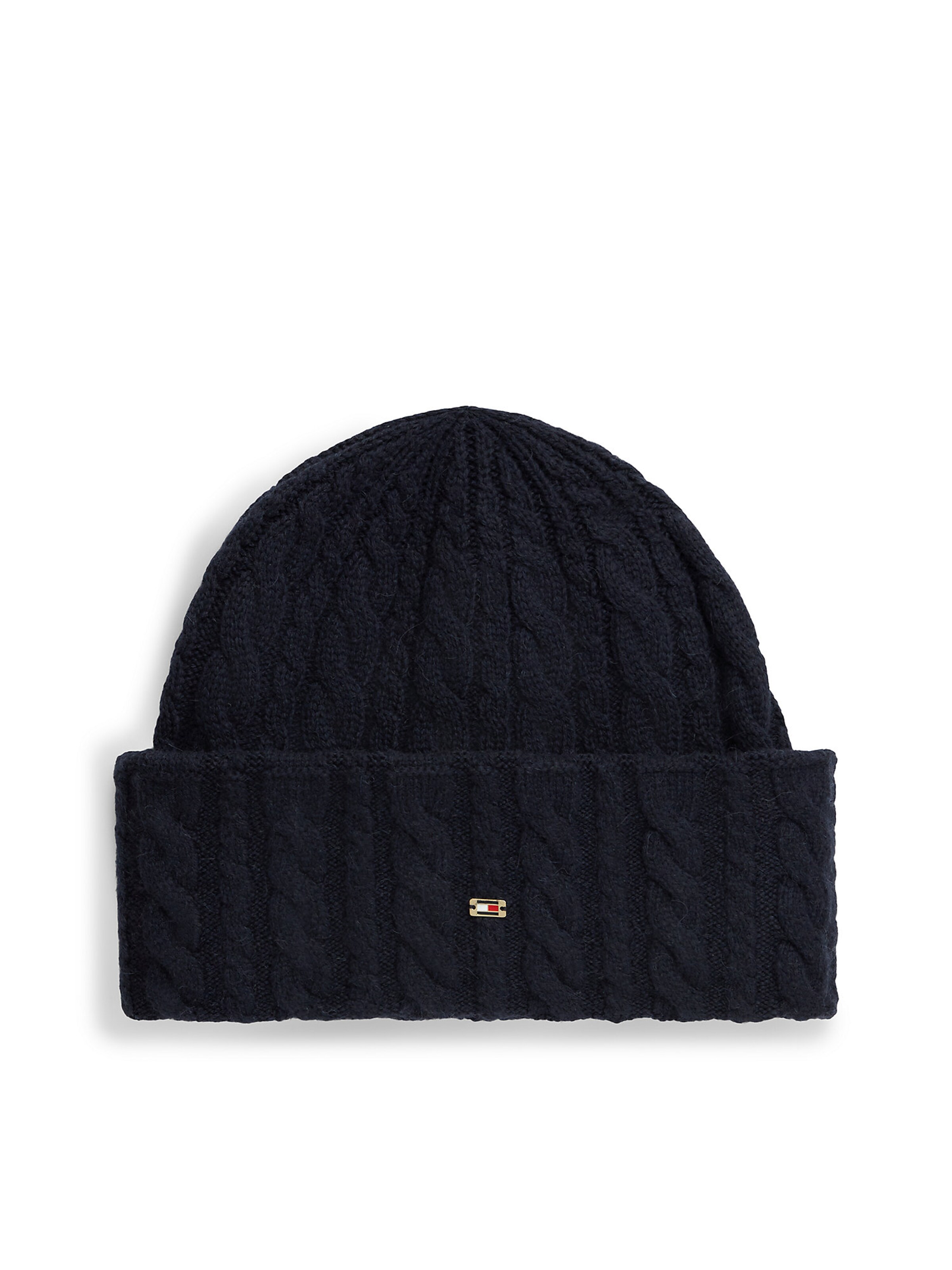 TOMMY HILFIGER Шапка в синьо: отпред
