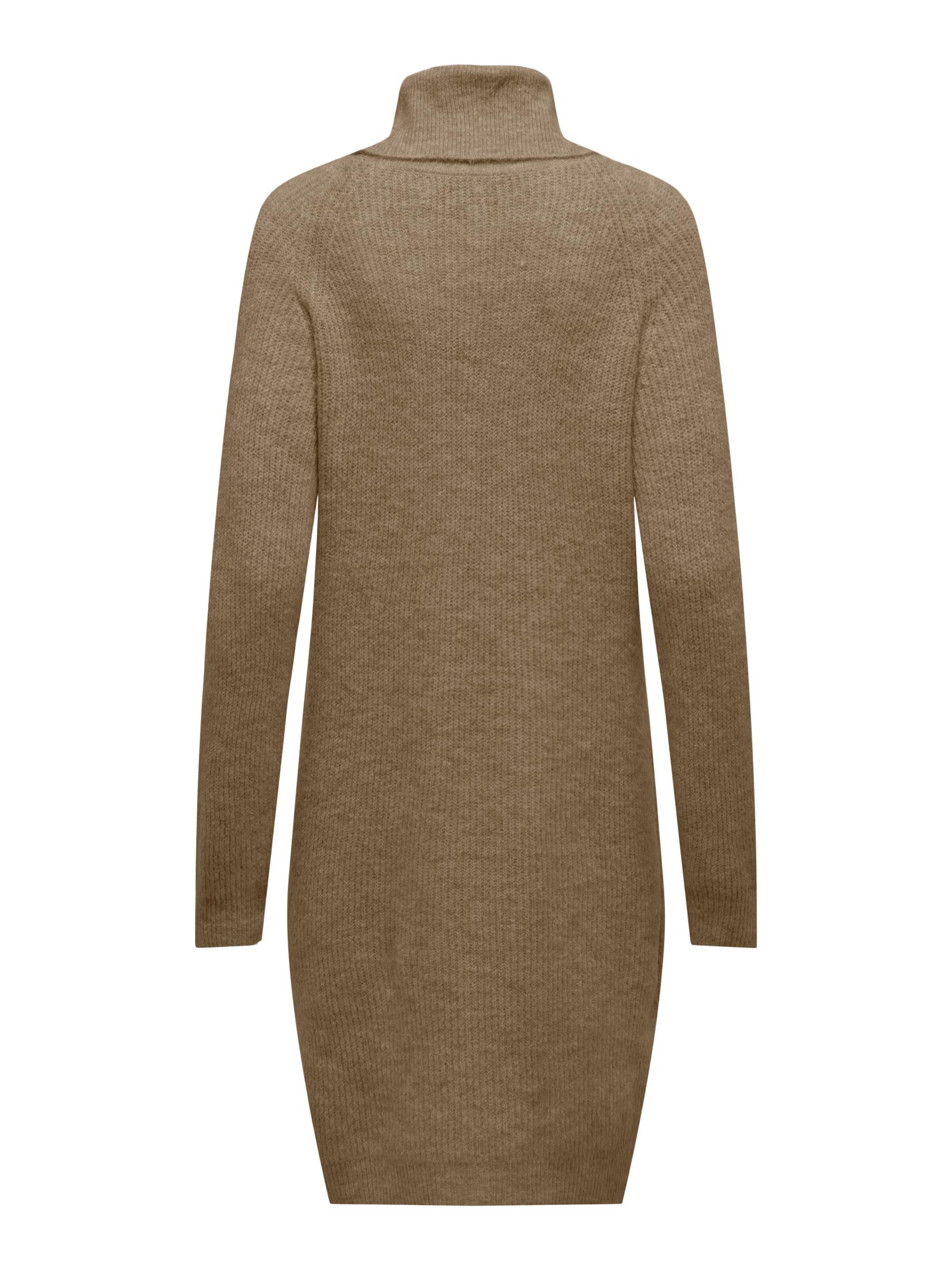 ONLY Knit dress 'Silly' in Brown