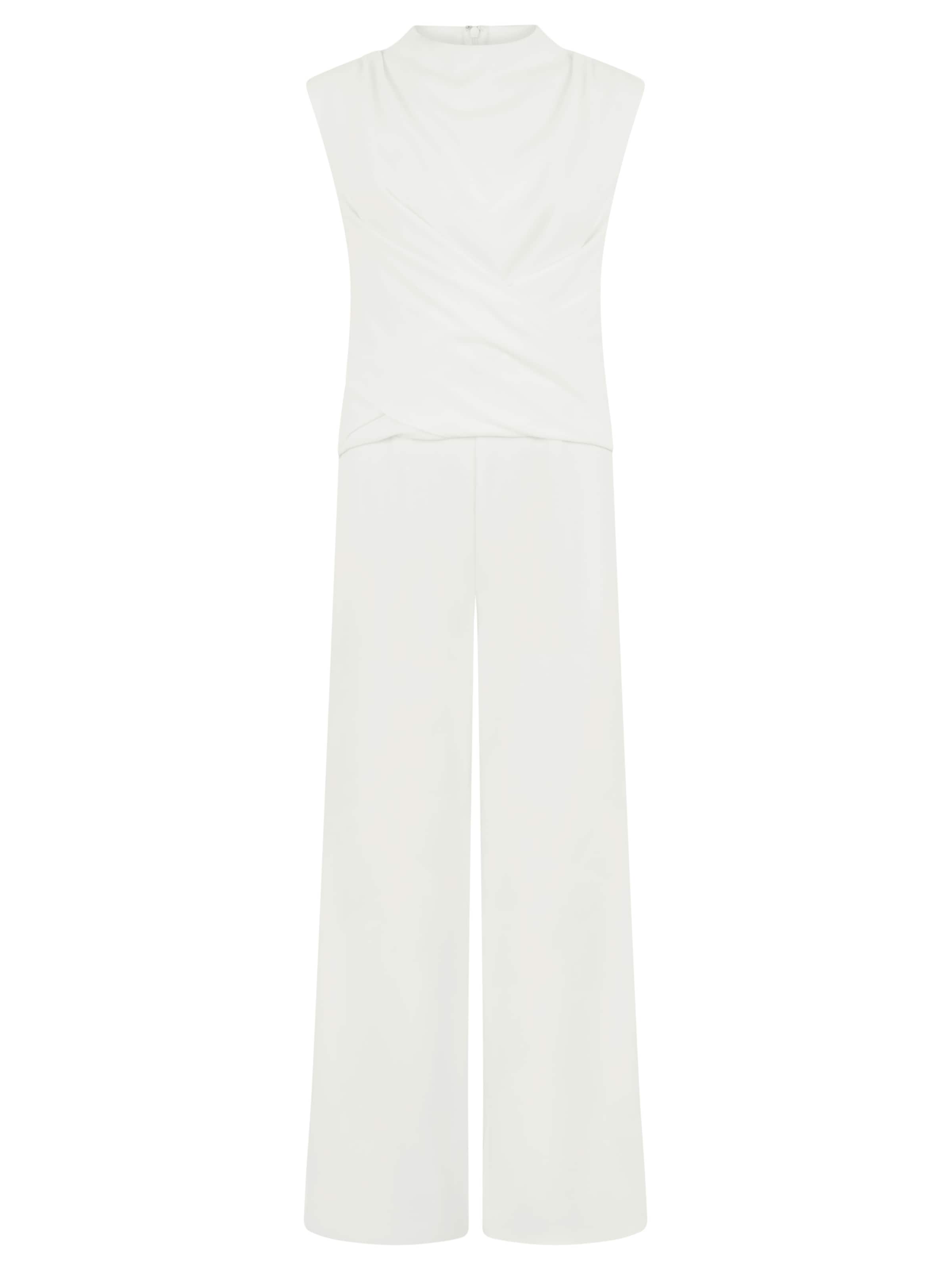 APART Jumpsuit in Weiß: Vorderseite