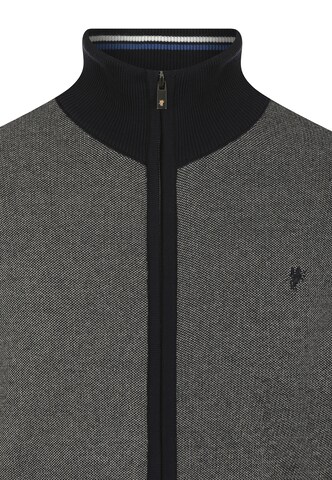 DENIM CULTURE Gebreid vest ' MAGNUS ' in Grijs