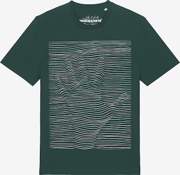 Watapparel Shirt ' 3Dillusion ' in Groen: voorkant