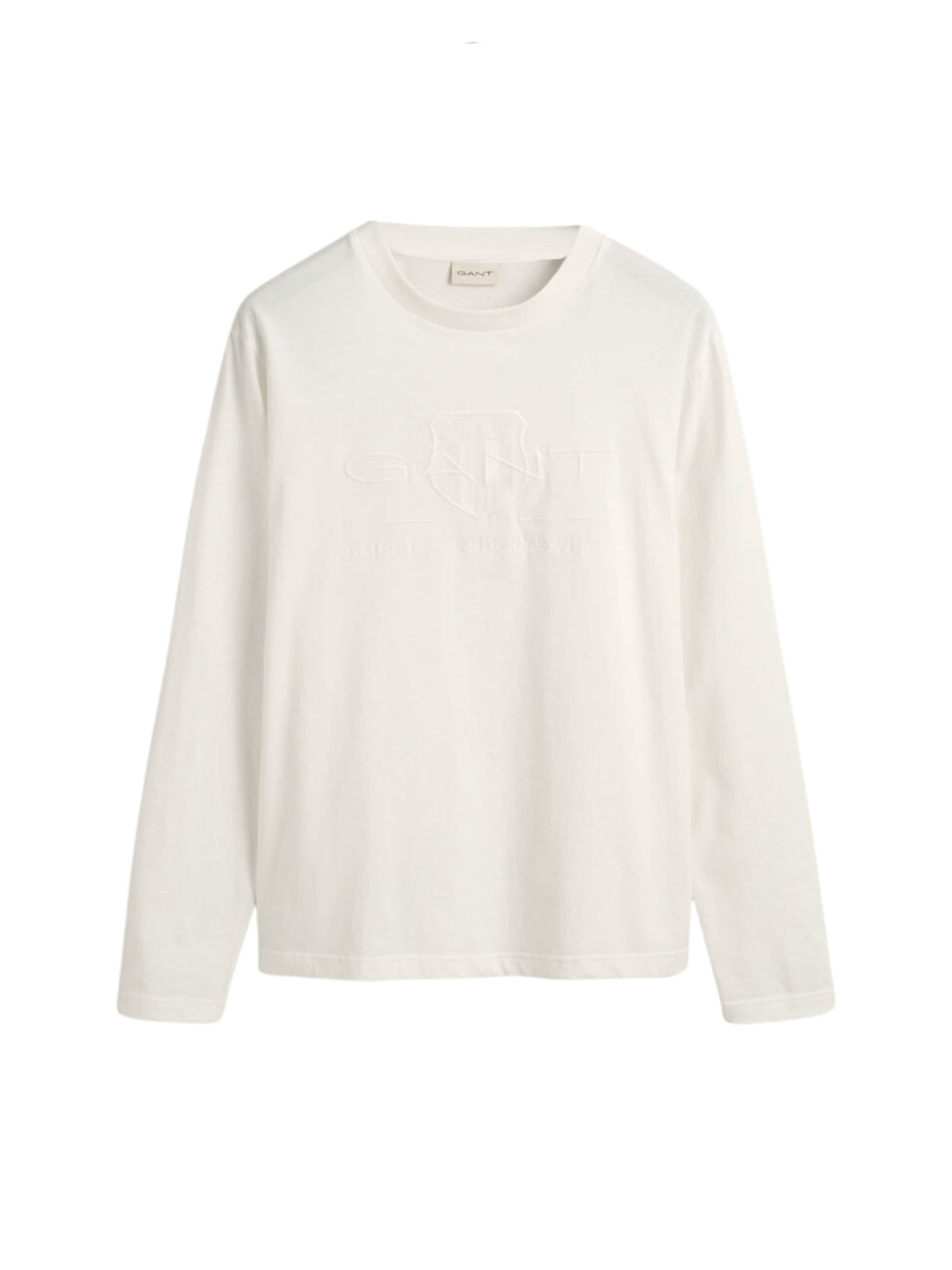 GANT Shirt in Beige: voorkant