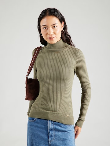 Pepe Jeans Trui in Groen: voorkant