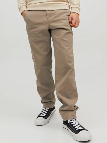 JACK & JONES Slim fit Pants 'JPSTMARCO JJDAVE' in Beige