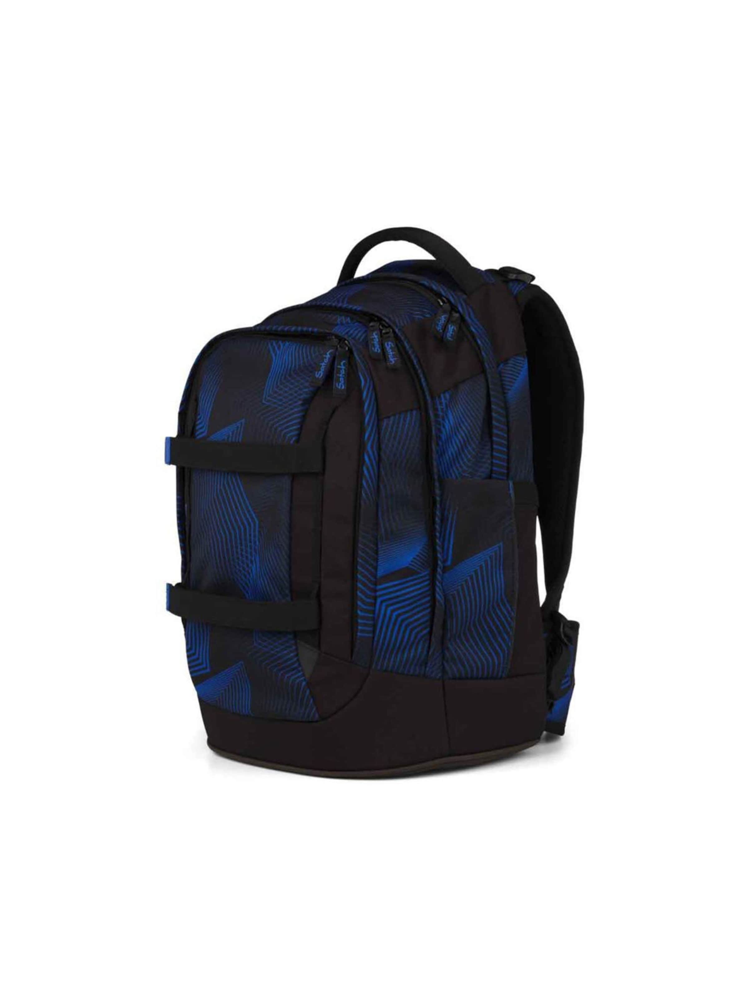 Satch Backpack 'Pack Schulrucksack Set 3tlg' in Blue