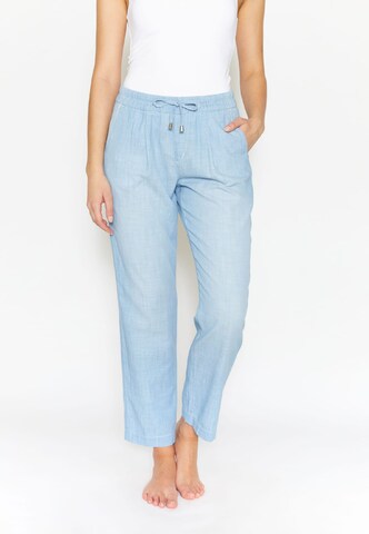 Angels Loose fit Pants in Blue: front