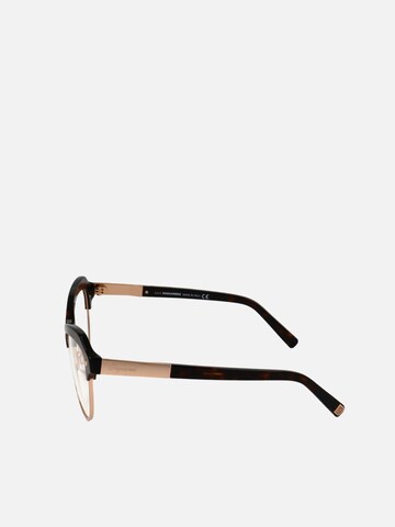 DSQUARED2 Zonnebril 'Dsquared2 DQ5152 Dark havana 53/16/140 WOMAN Eyewear Frame' in Bruin