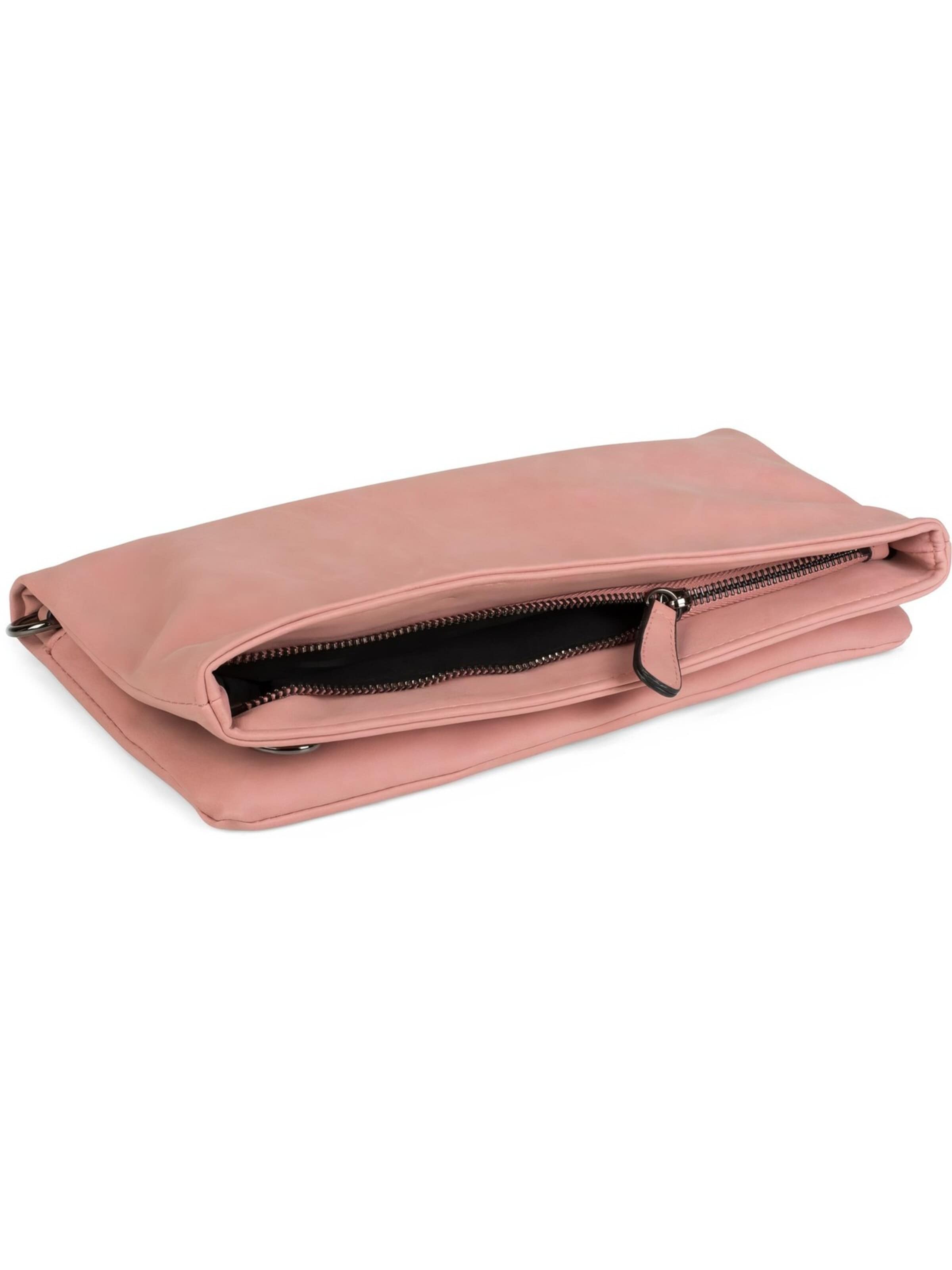 styleBREAKER Clutch '3-in-1 Crossbody Bag' in Pink