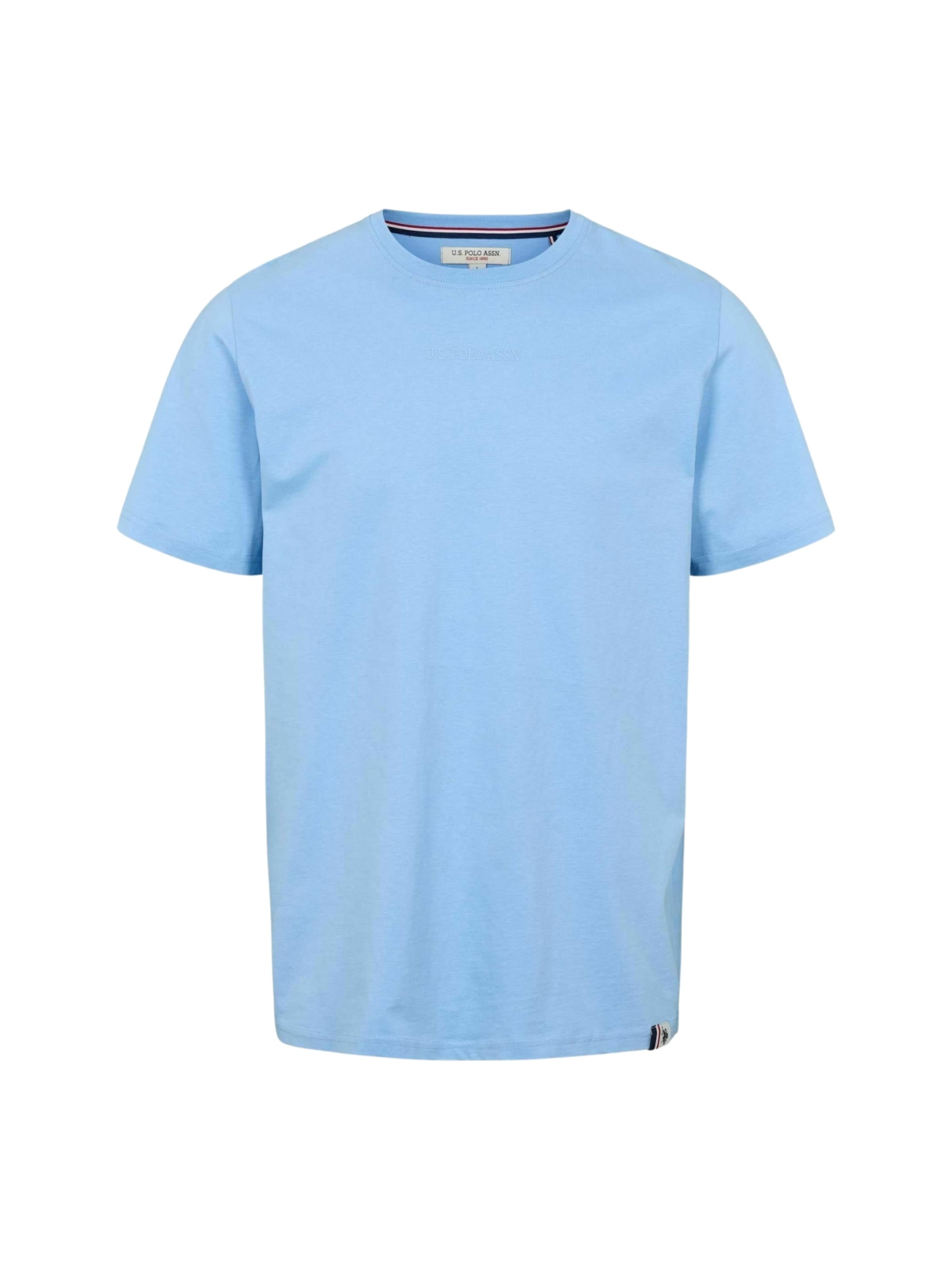 U.S. POLO ASSN. Button Up Shirt ' UMSaimon ' in Blue: front