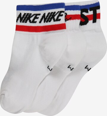 Chaussettes Nike Sportswear en blanc : devant