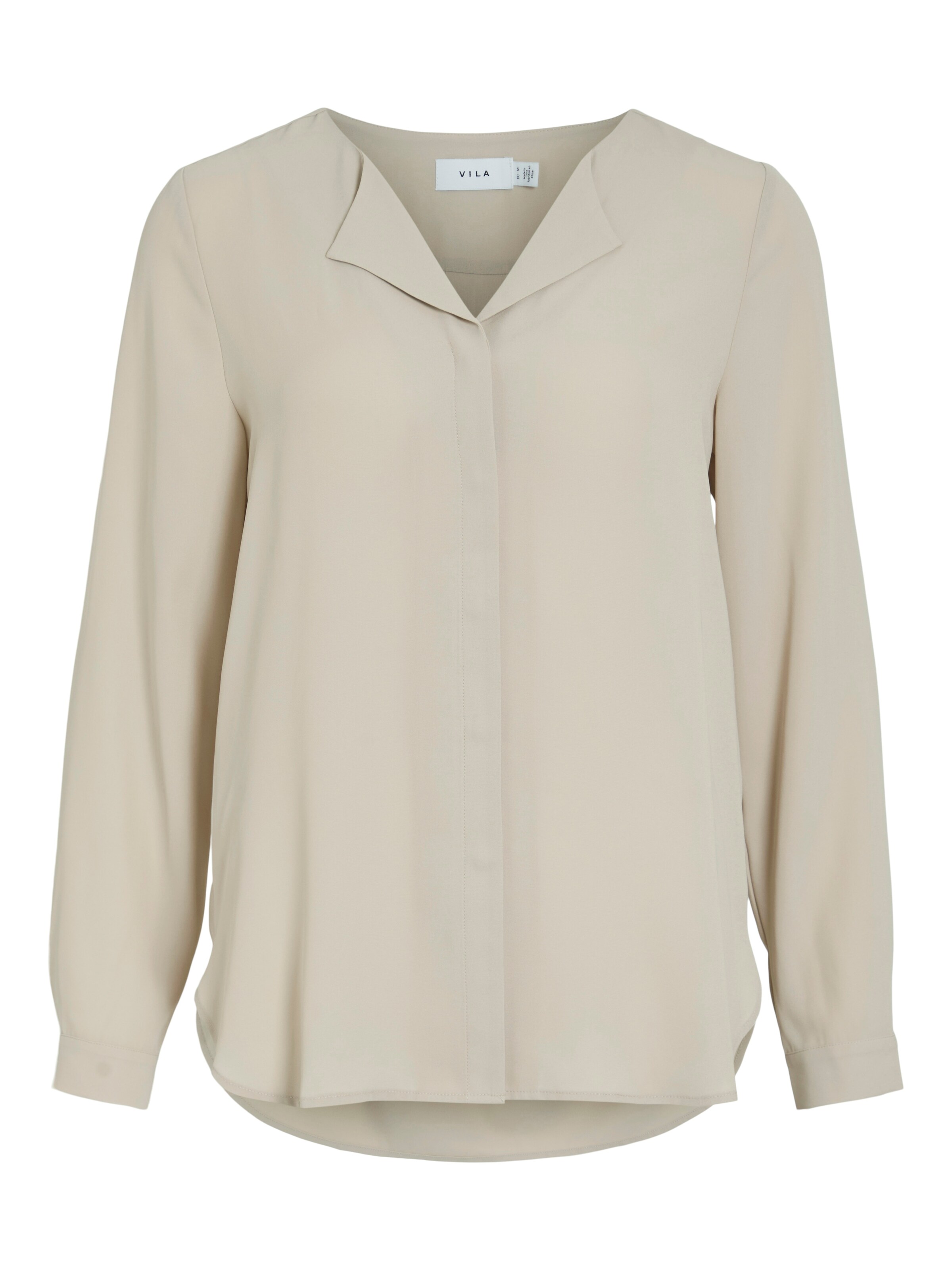 VILA Bluse 'VILucy' in Grau: Vorderseite