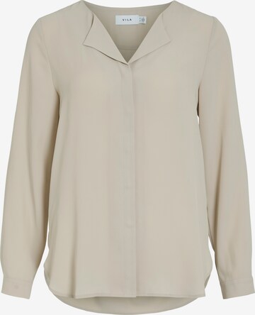 VILA Bluse 'VILucy' in Grau: Vorderseite