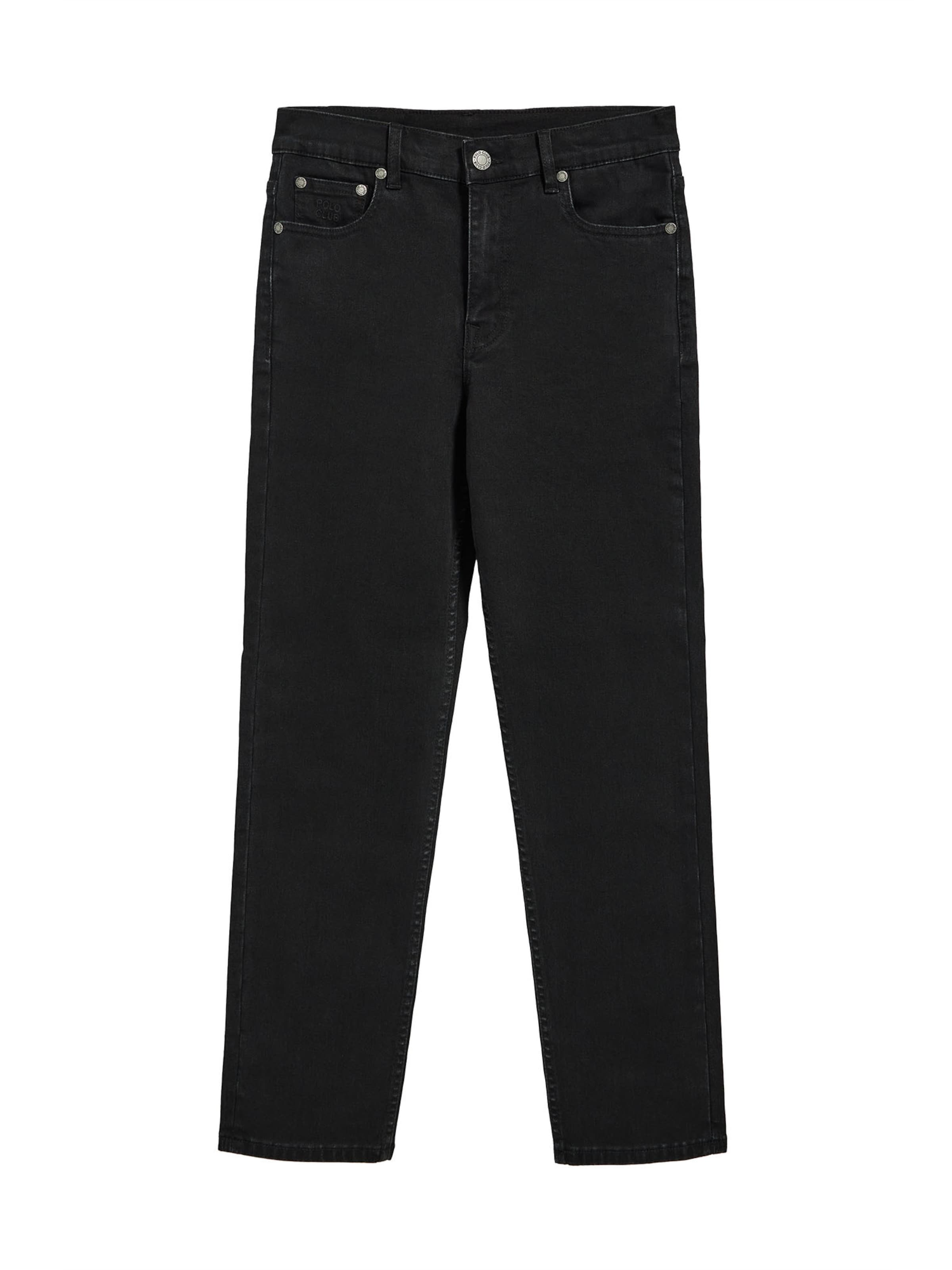 Polo Club Skinny Jeans in Black: front