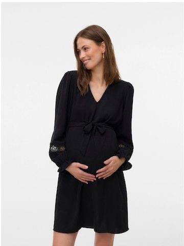 Vero Moda Maternity Dress 'VMMalva' in Black: front