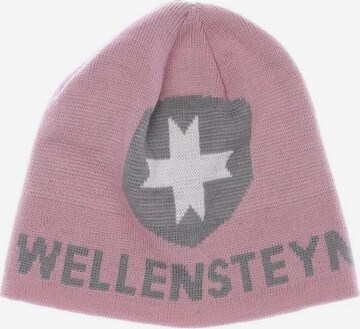 Wellensteyn Hat & Cap in One size in Pink: front