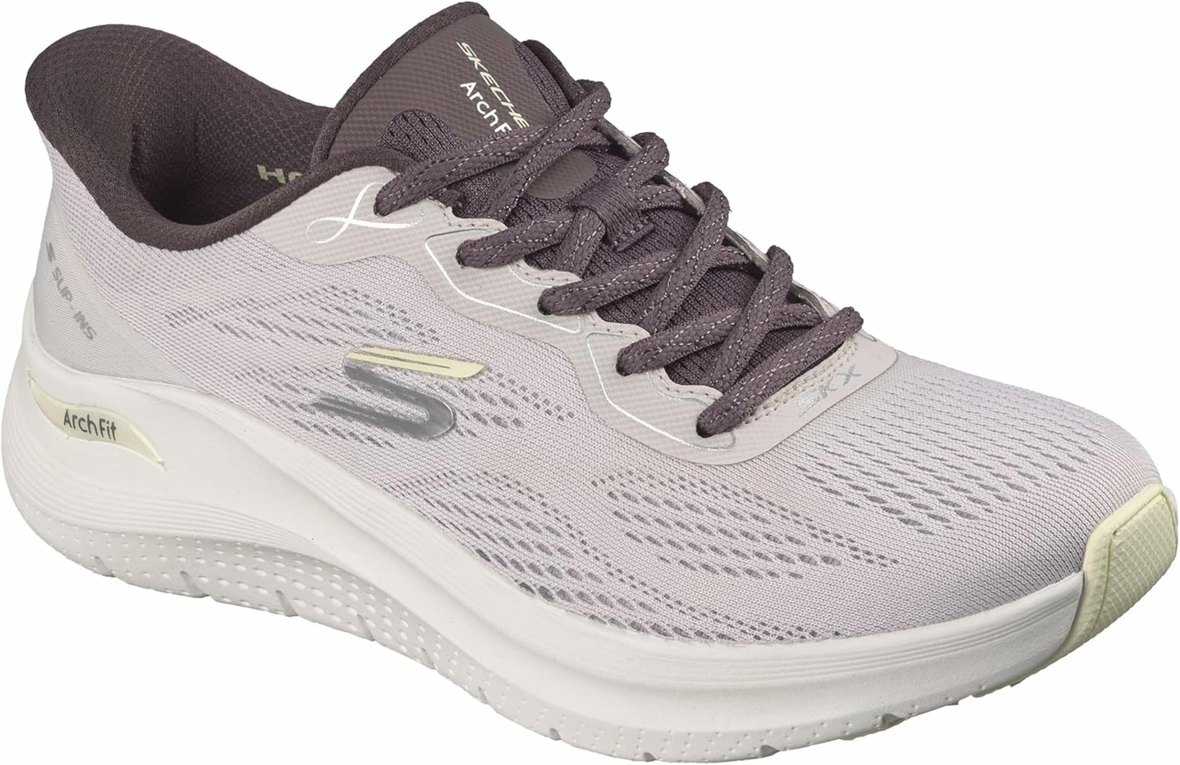 SKECHERS Sneakers in Beige: front