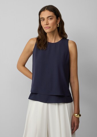 Chemisier s.Oliver BLACK LABEL en bleu : devant