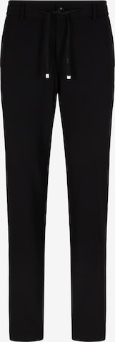 Coupe slim Pantalon 'Sake' JOOP! en noir : devant