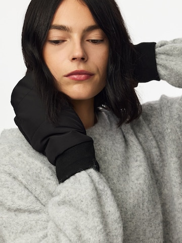 PIECES Mittens 'PCBee' in Black