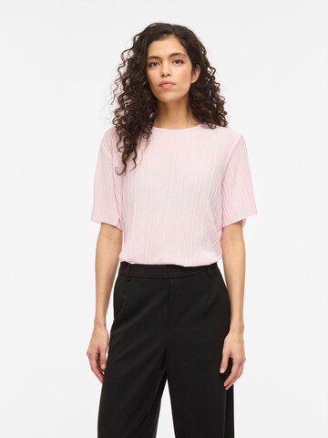 VILA T-Shirt 'VIPlisa' in Pink: Vorderseite