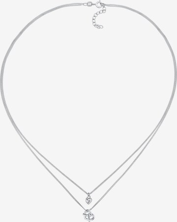 ELLI Ketting in Zilver: voorkant