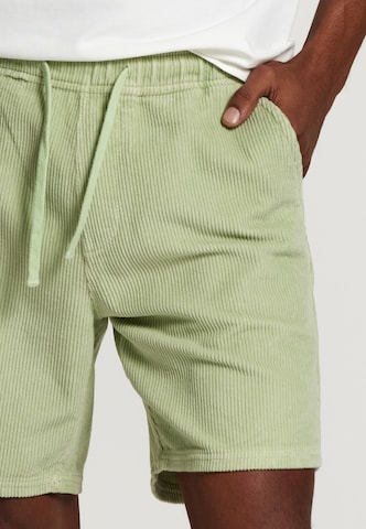 Shiwi Normalny krój Spodnie 'RIO' w kolorze zielony