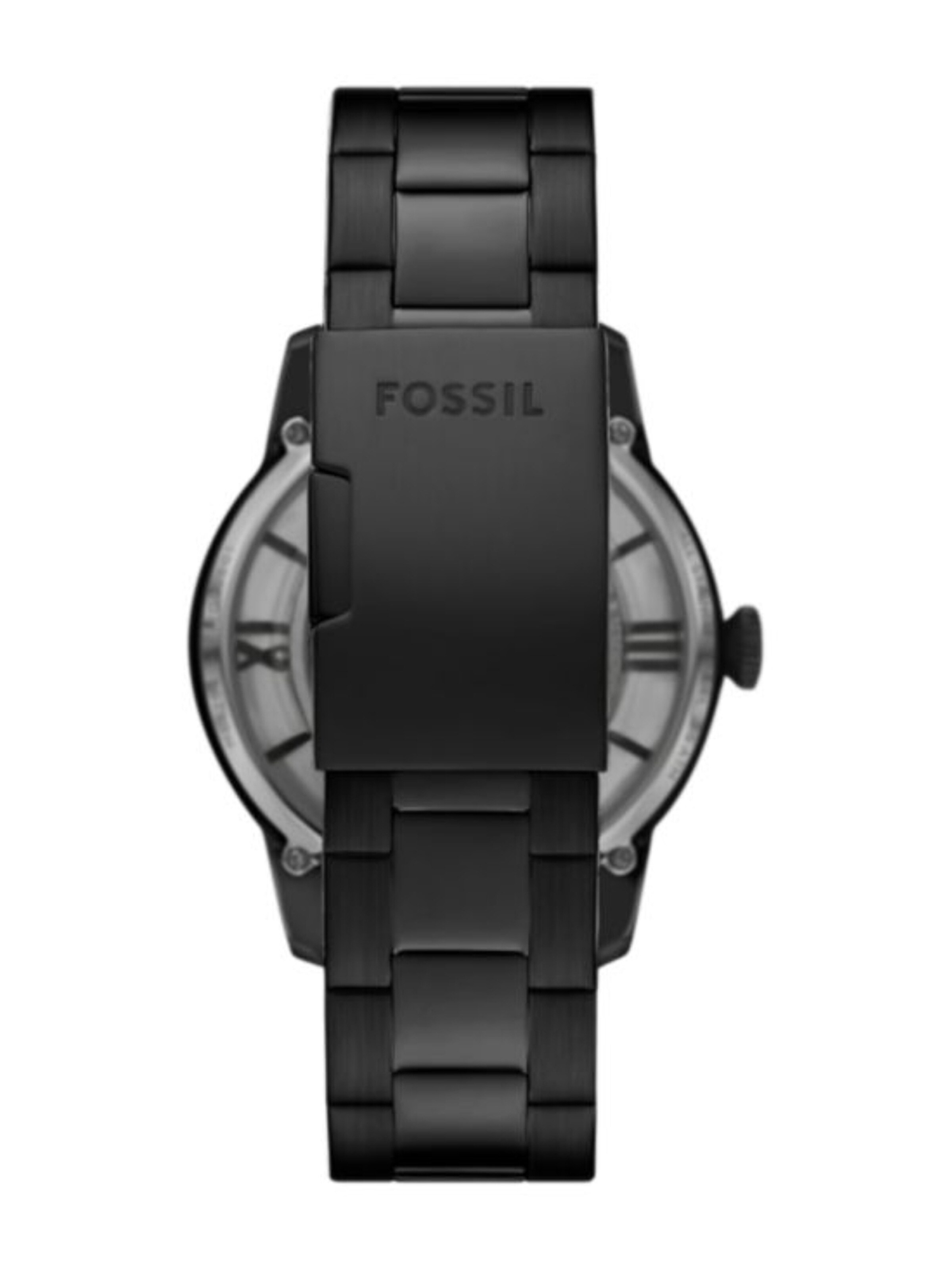FOSSIL Analog klocka 'TOWNSMAN' i svart