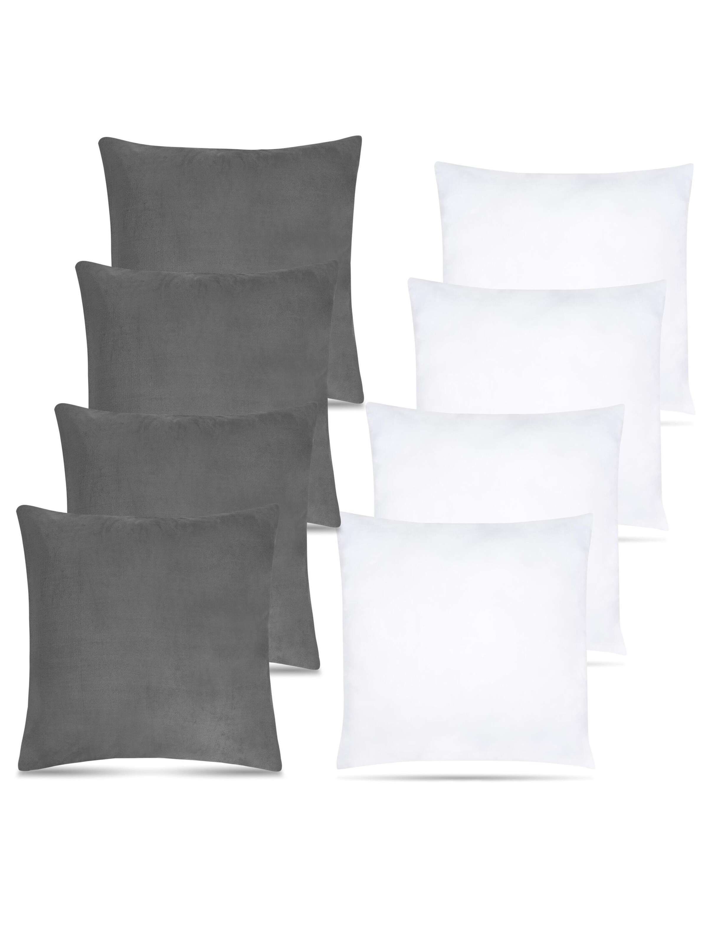 Coussins Aspero en gris