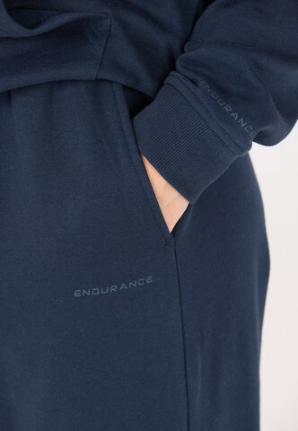 ENDURANCE Tapered Sporthose 'Arlanc unisex' in Blau