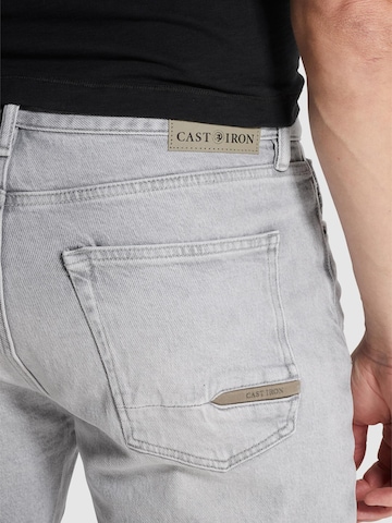 CAST IRON - regular Pantalón 'CAST IRON - Valver regular fit shorts' en gris