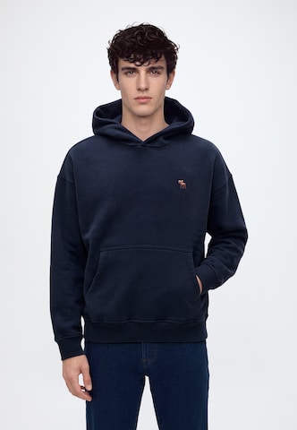 Felpa di Abercrombie & Fitch in blu: frontale