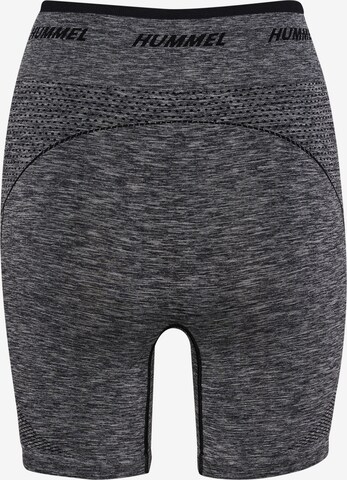 Hummel Skinny Sportbroek in Grijs