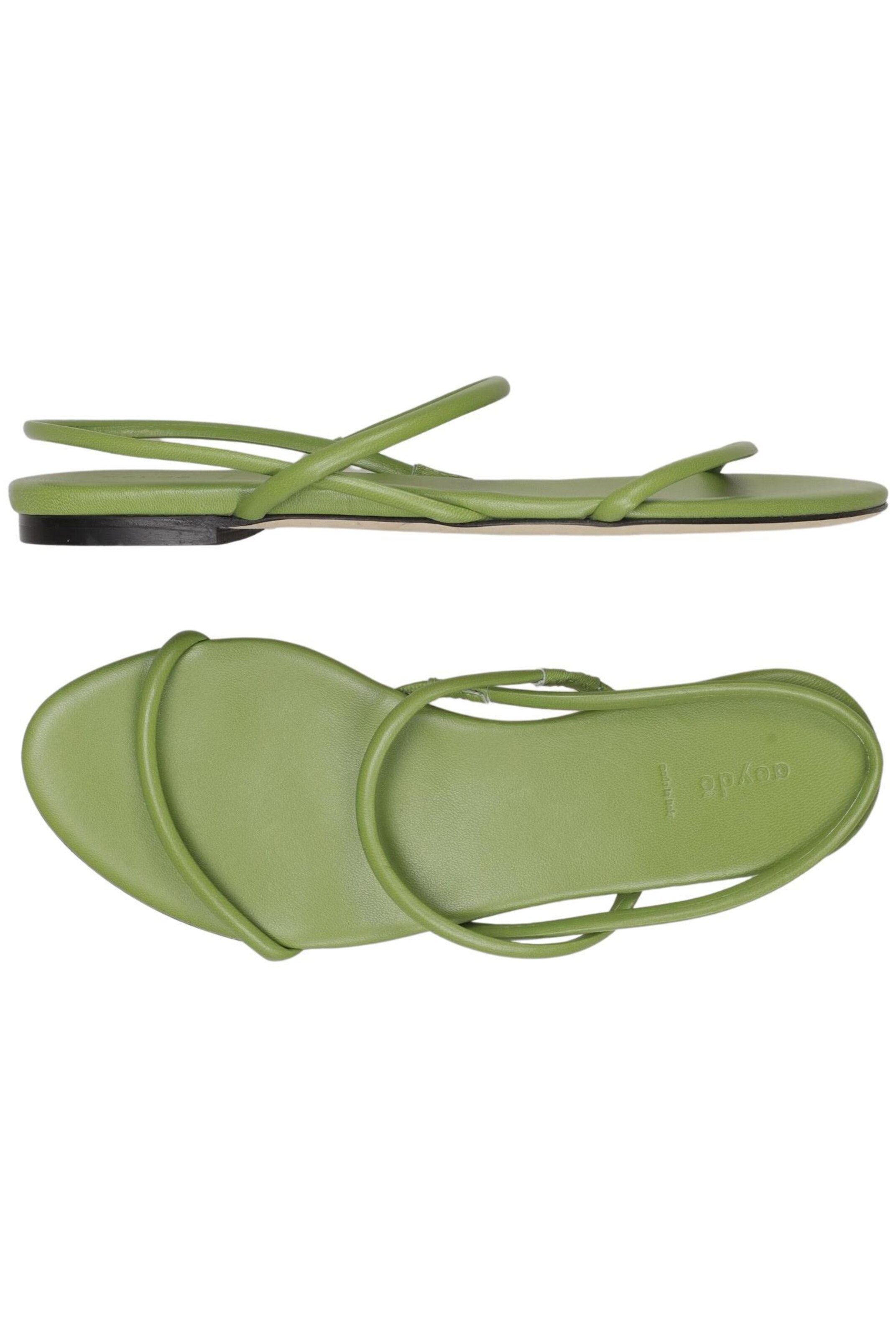 Aeyde Sandals & High-Heeled Sandals in 37 in Green: front
