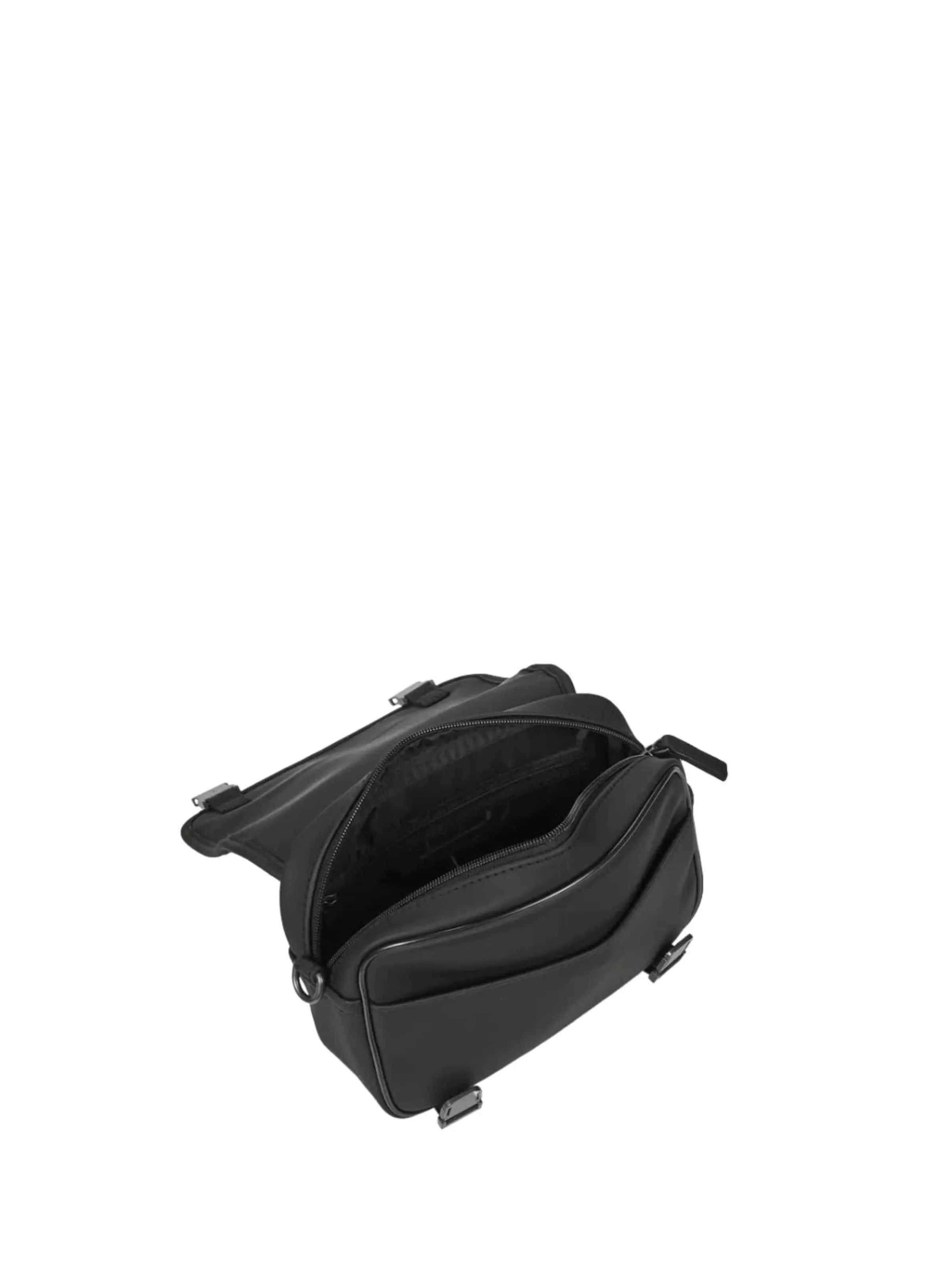 Chabrand - Bolso de hombro 'Sacoche zippée Chabrand Touch Bis 84050SY109 Noir/Gris' en negro