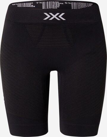 X-BIONIC - Skinny Pantalón deportivo en negro: frente