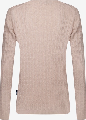 DENIM CULTURE Sweater 'Verla' in Beige