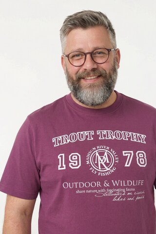Men Plus Shirt in Pink