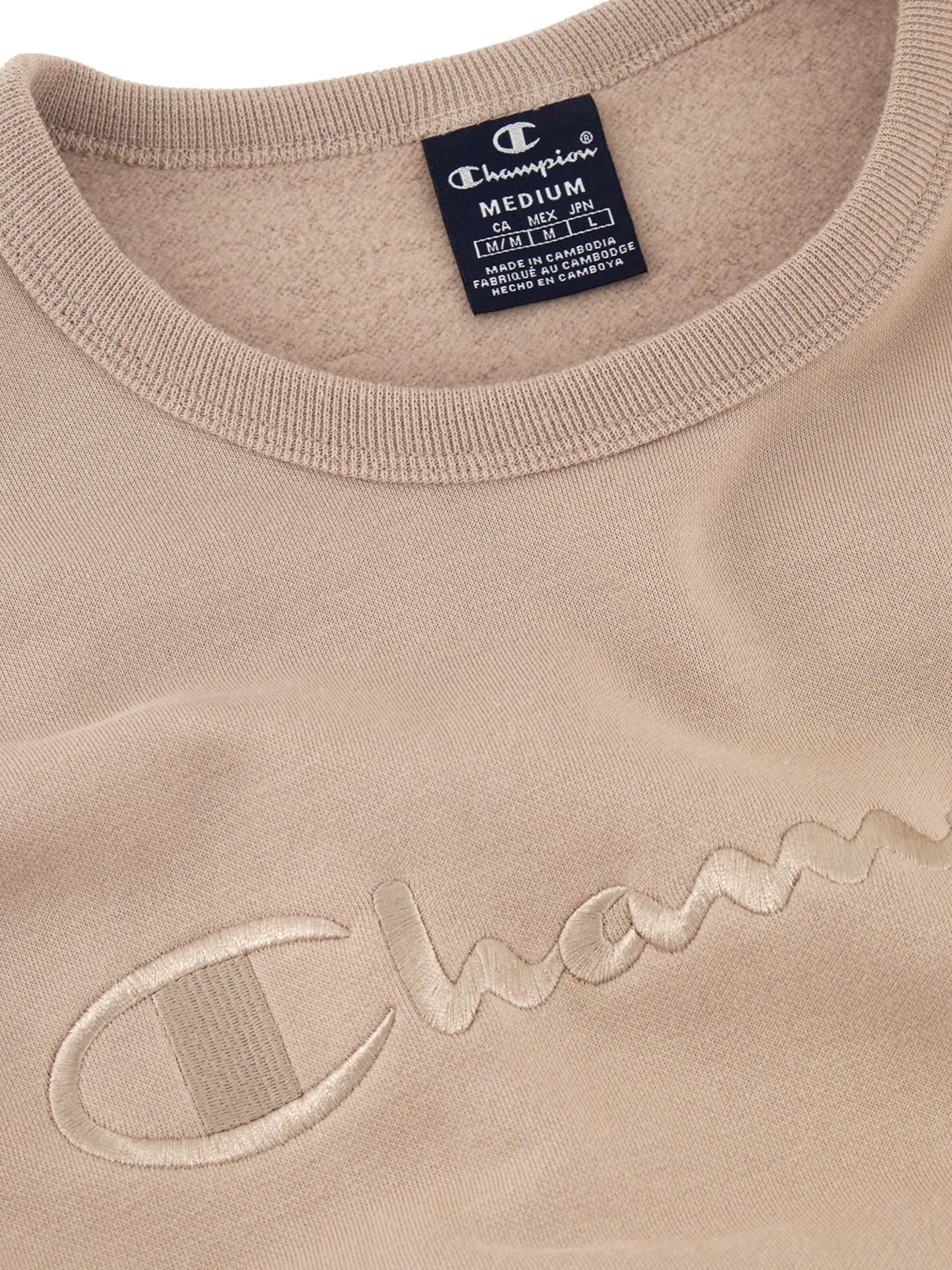 Sweat-shirt Champion Authentic Athletic Apparel en marron