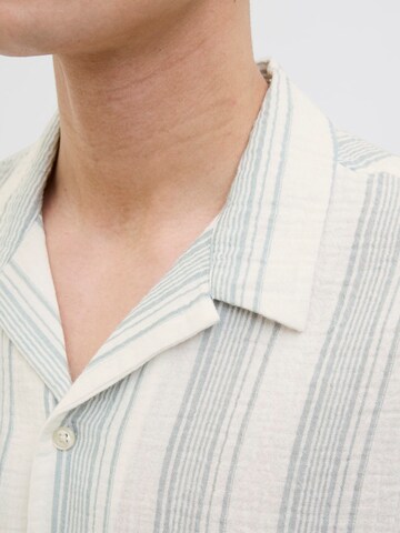 JACK & JONES Comfort fit Overhemd 'JOREaster Patras' in Wit