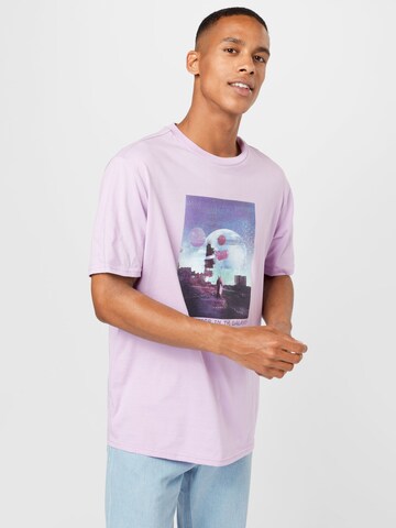 T-Shirt fonctionnel OAKLEY en violet : devant
