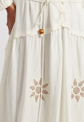 Chinti & Parker Dress in Beige