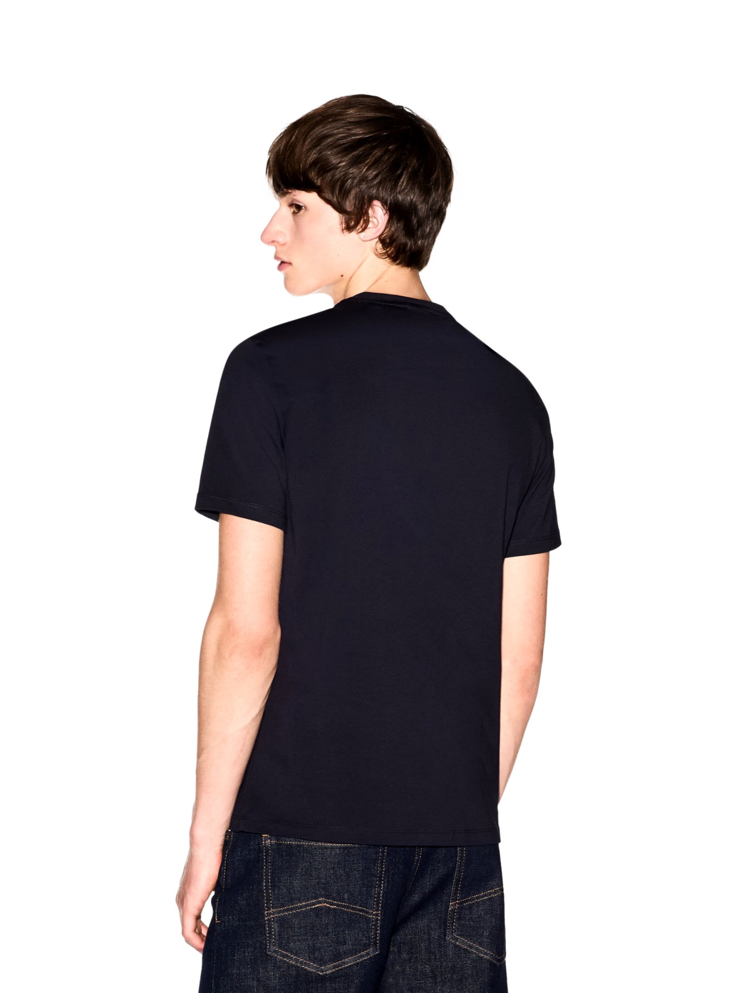 T-Shirt ARMANI EXCHANGE en bleu