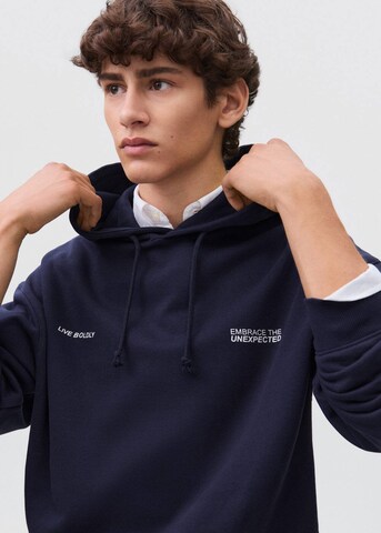 MANGO TEEN Sweatshirt 'Bold' in Blau
