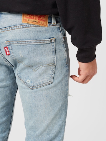 Coupe slim Jean '512 Slim Taper Lo Ball' LEVI'S ® en bleu