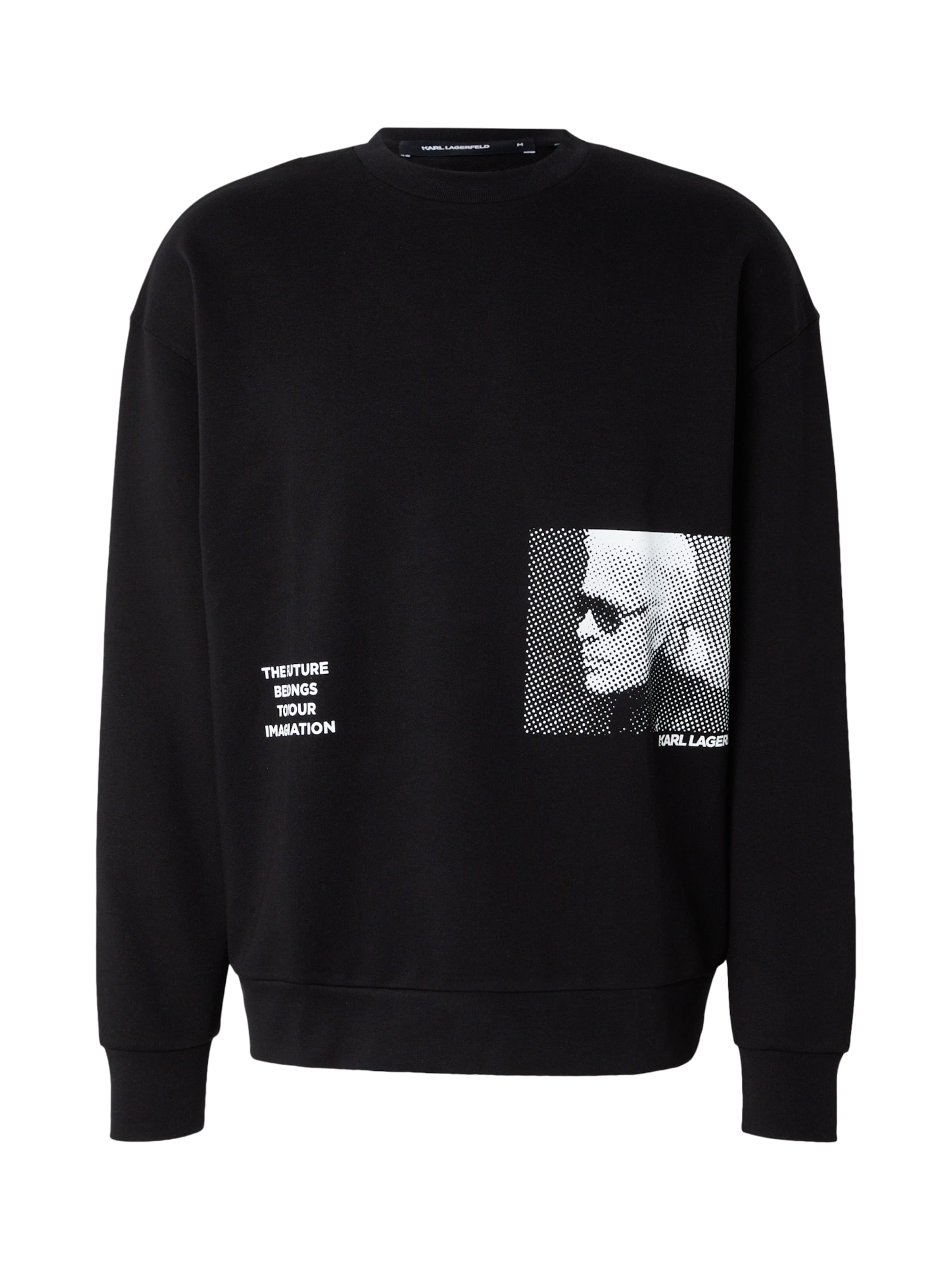 Karl Lagerfeld Свитшот в Черный: спереди