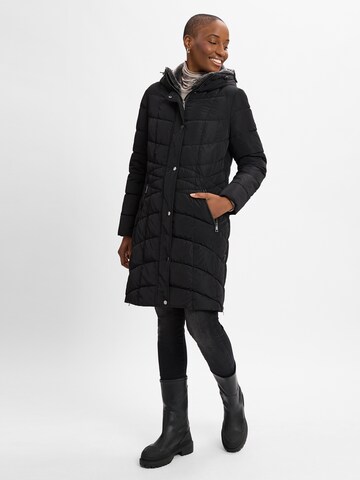 Manteau d’hiver Franco Callegari en noir : devant