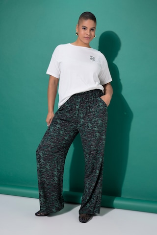 Studio Untold Wide Leg Hose in Grün