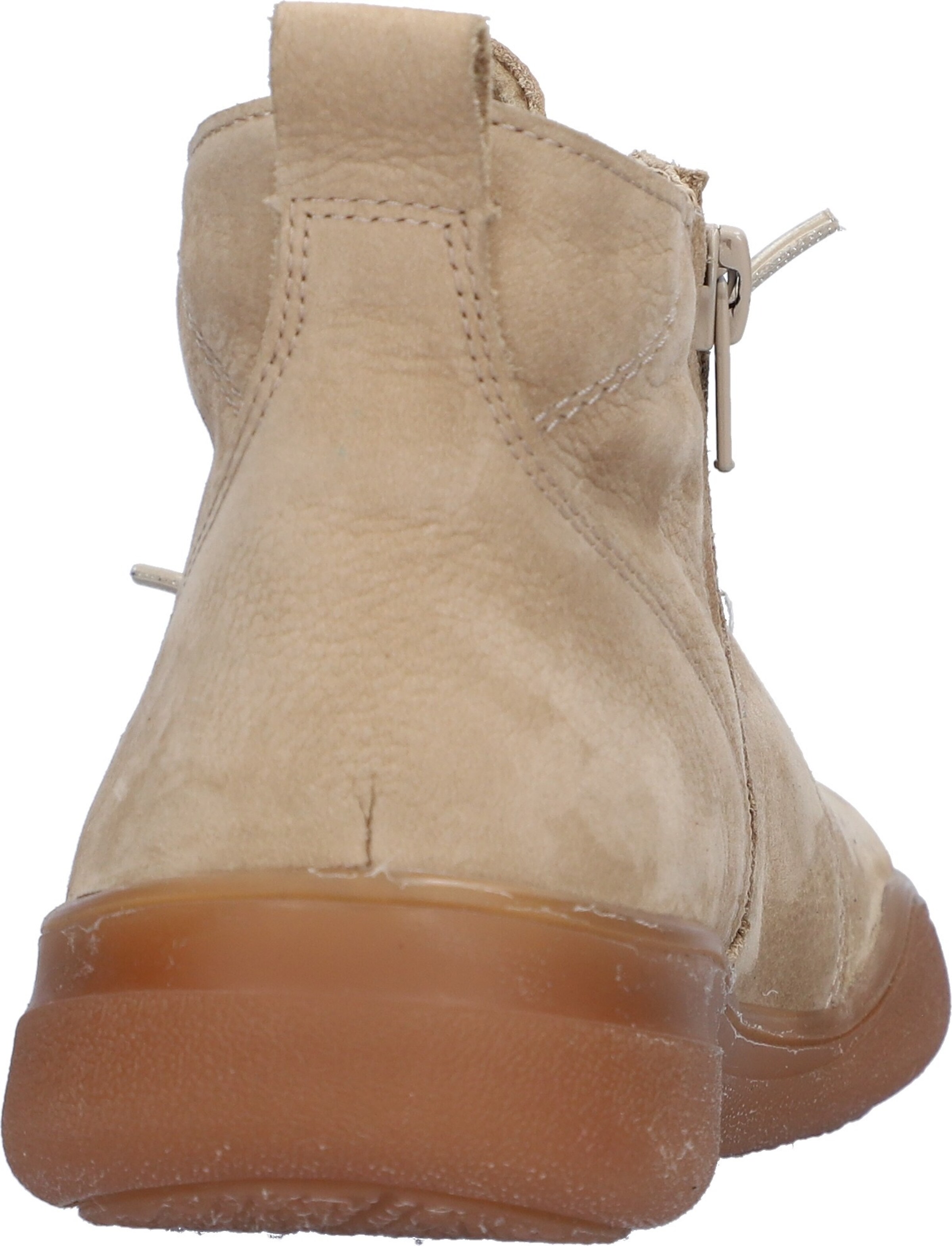 WALDLÄUFER Lace-Up Ankle Boots in Beige
